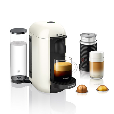 Nespresso Vertuo Coffee and Espresso Machine by Breville, 5 Cups, Matte  Black, 19.25 x 11 x 15.25 in