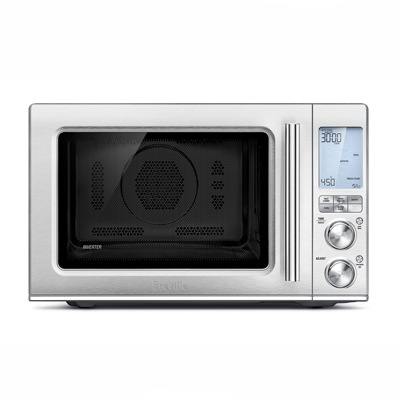 breville microwave white and rose gold